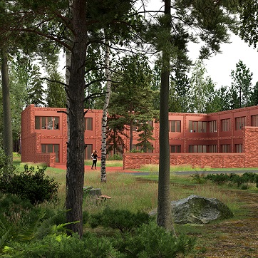 Illustration: National ammunitionsproduktion i Elling