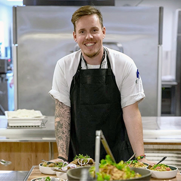 Sebastian, køkkenchef