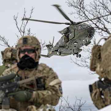 Helikopter Wing promobillede