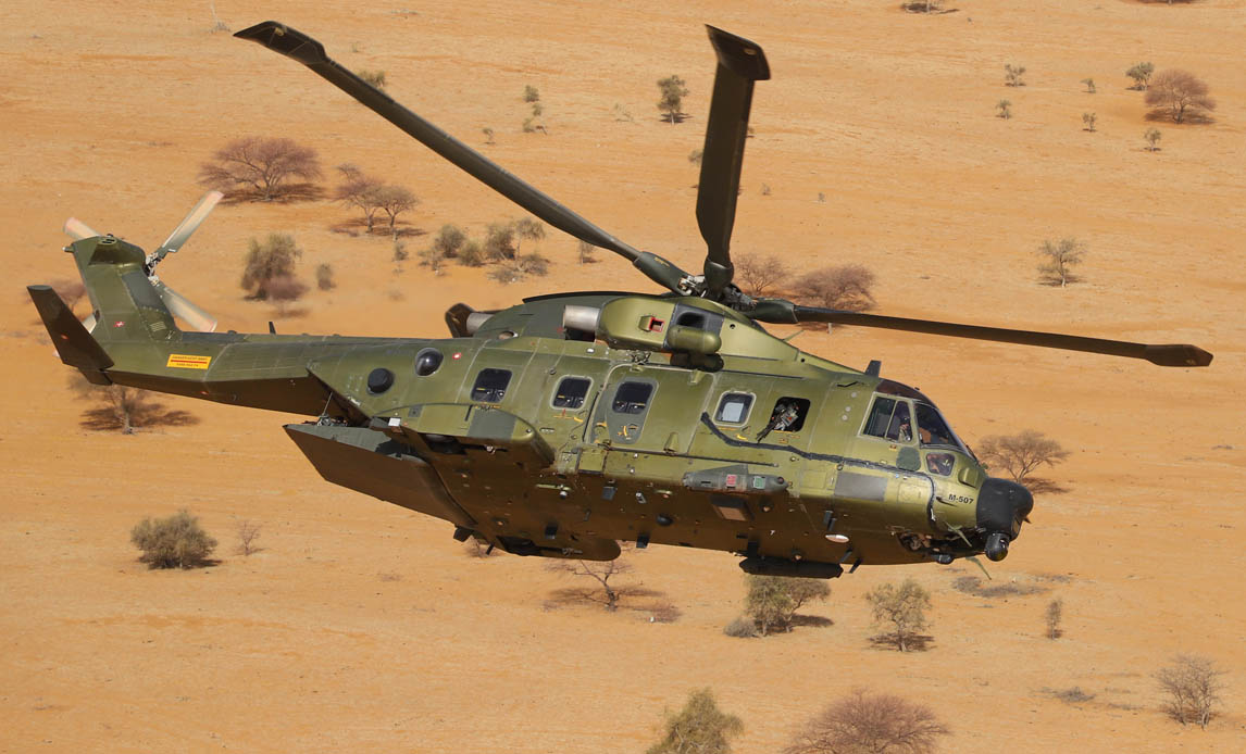 Den seneste uge har de danske EH101-helikoptere fløjet næsten 30 timer, hvilket er væsentligt over gennemsnittet. De 30 timer er fordelt på 16 missioner, hvoraf de fleste har været til en fremskudt base.