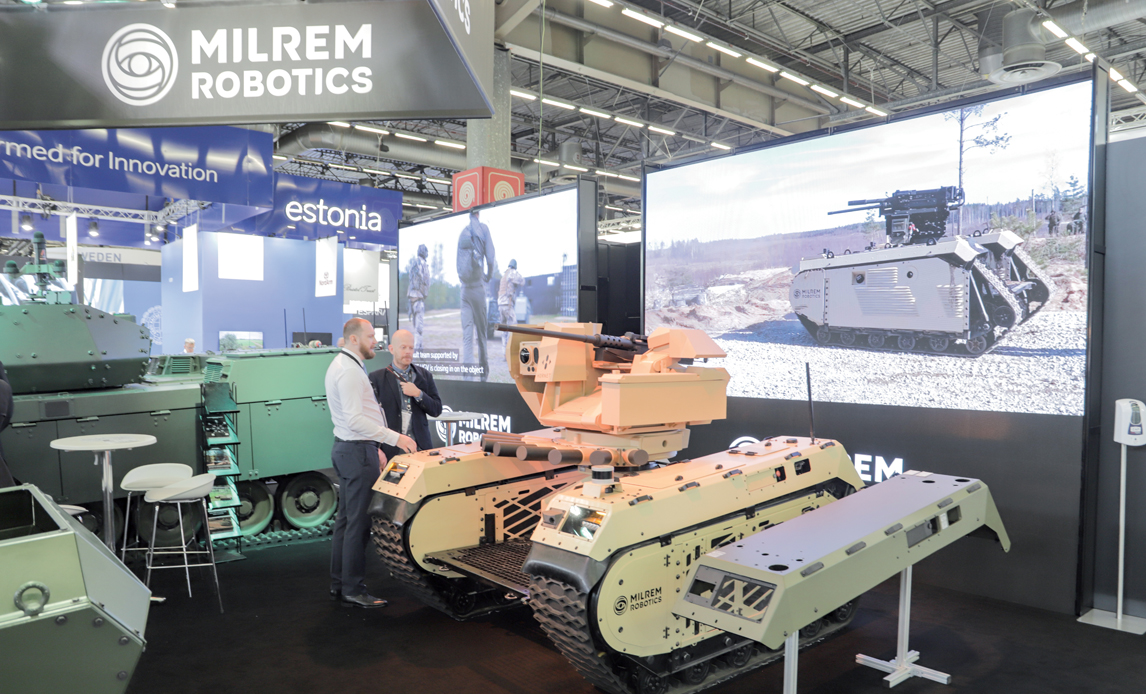 Estiske Milrem Robotics kunne i august fejre underskriften af en kontrakt om levering af Milrem TheMIS til det spanske forsvar. TheMIS findes nu i syv NATO-lande og har blandt andet være brugt i løbet af Operation Barkhane i Mali.