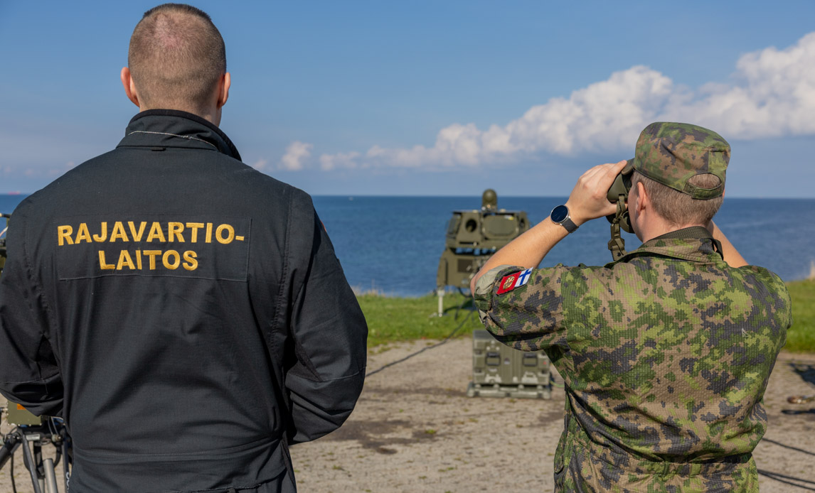 Soldater fra de finske enheder