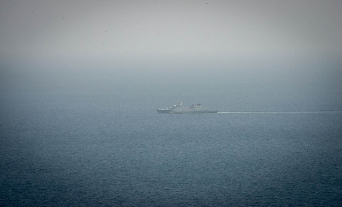 Iver på patrulje i Hormuz-Strædet