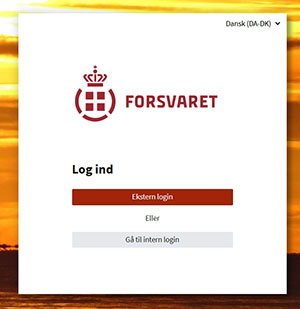 Knap til Forsvarets Mediearkiv