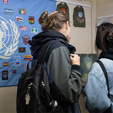 Bunkeren i Kastellet indefra