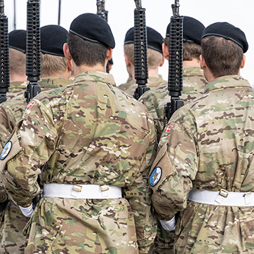 soldater i Kastellet