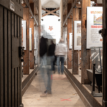 krudttårnet i kastellet indefra