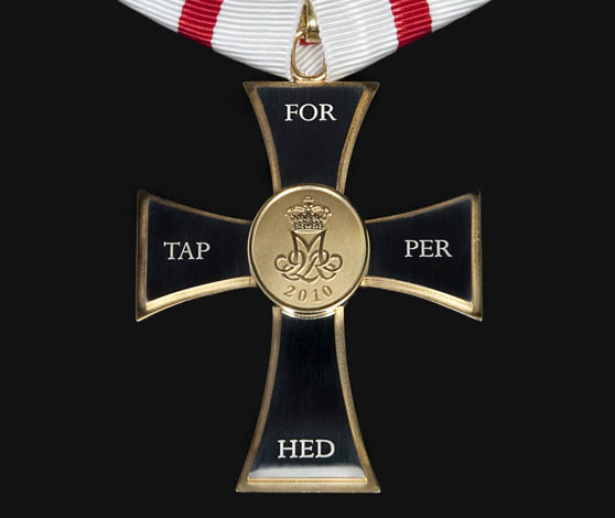 Tapperhedskorset er Forsvarets mest ærefulde medalje.