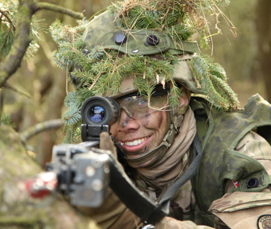 Danske Artilleriregiment har et stærkt hold med en god blanding af nye og mere erfarne soldater. Fundamentet er Hæren Kampskole og det oprindelige Danske Artilleriregiment.