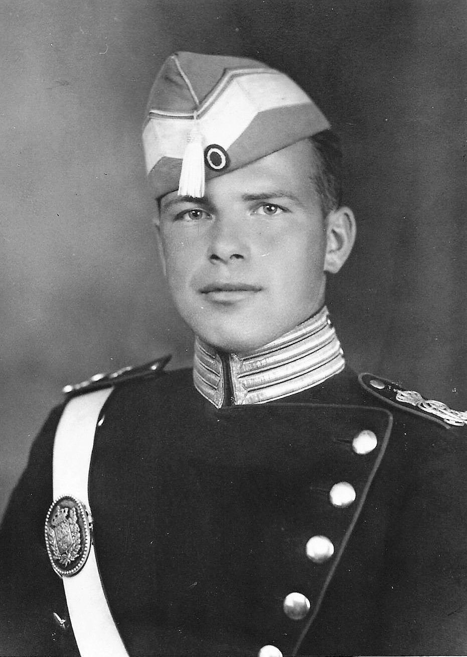 Portræt af rekrut 487, Lars Johannes Bødtcher Larsen