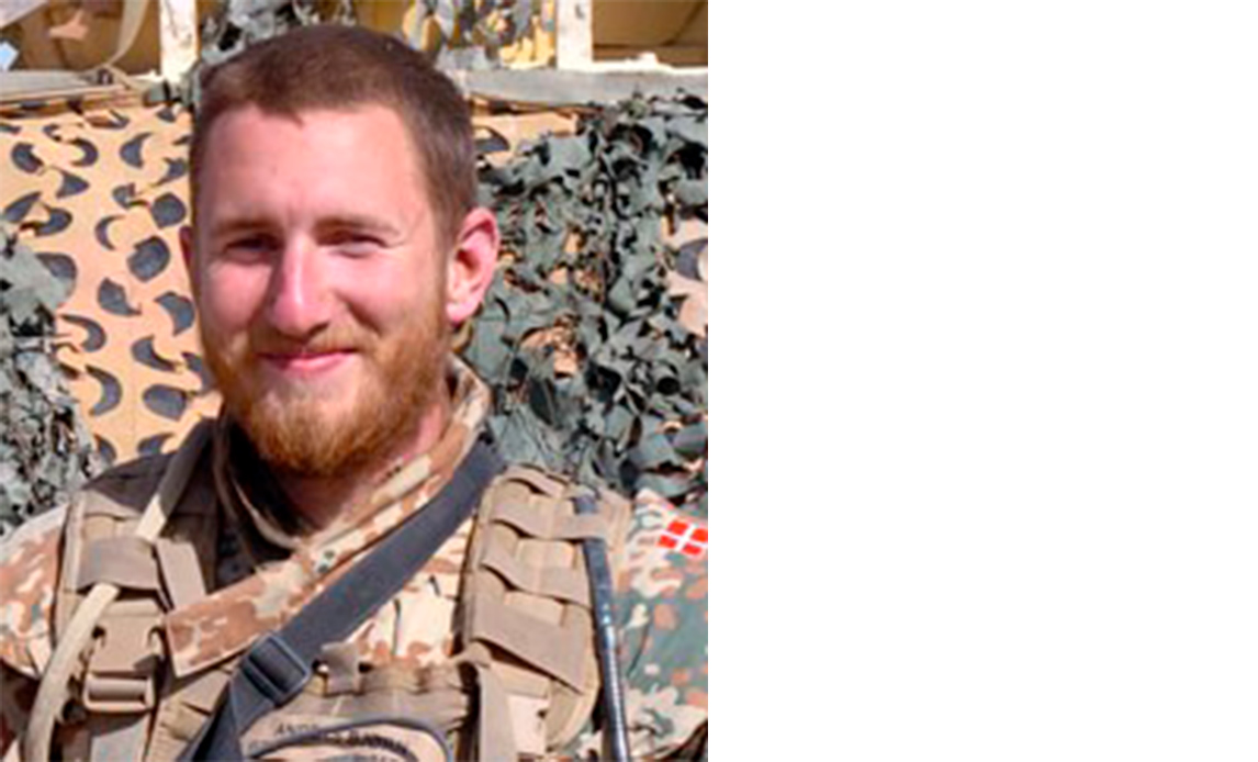 Konstabel Anders Bjørn Storgaard blev dødeligt såret under ildkamp i Helmand-provinsen, Afghanistan den 26. marts 2008.