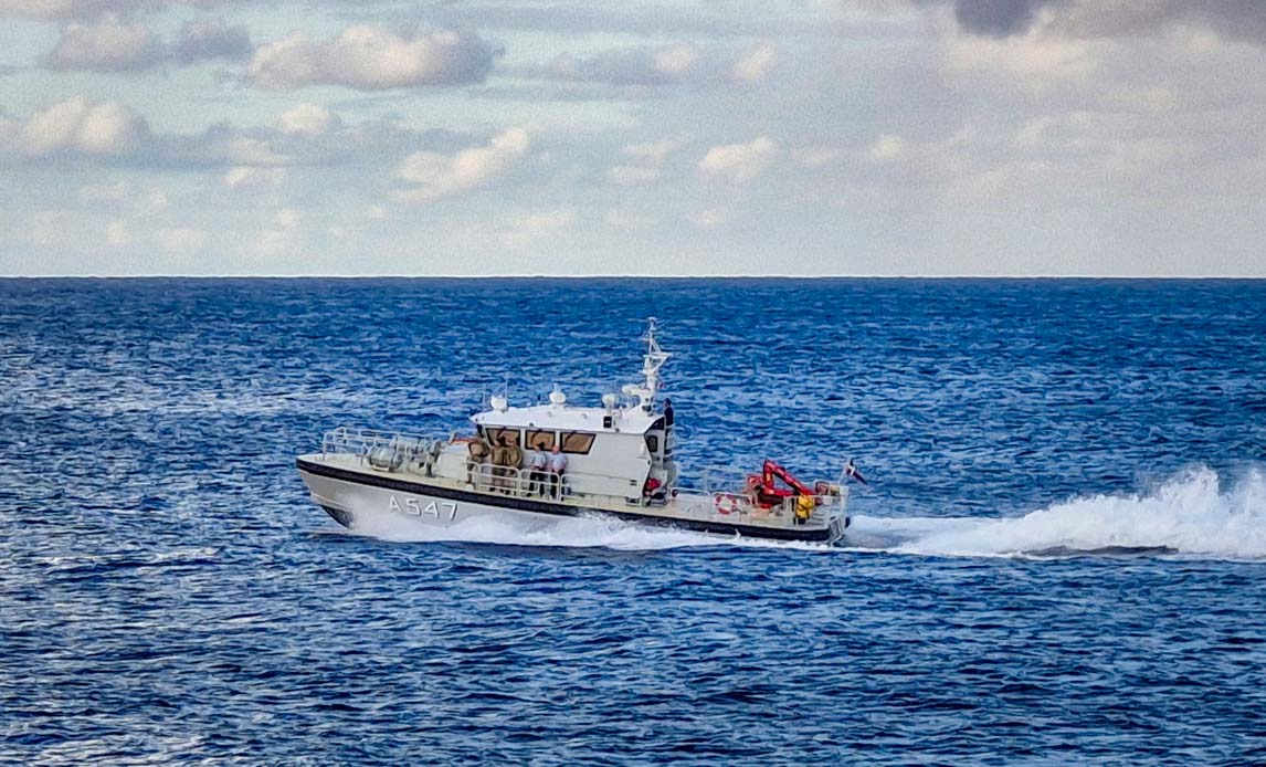 3. Eskadre patruljerer i Middelhavet.