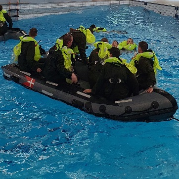 Værnepligtige træner