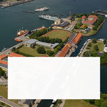 Nyholmen set fra luften