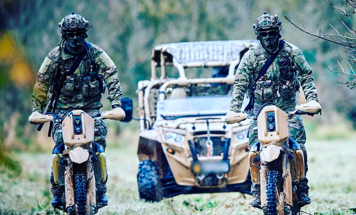 Land mobility - Jægerkorpset