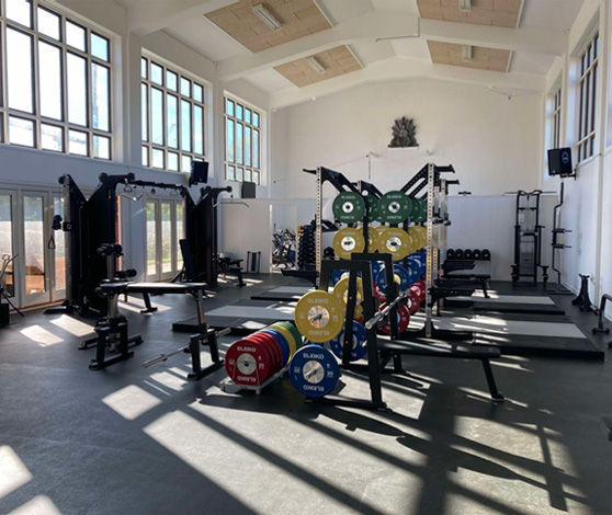 Træningsfaciliteter på Svanemøllen Kaserne